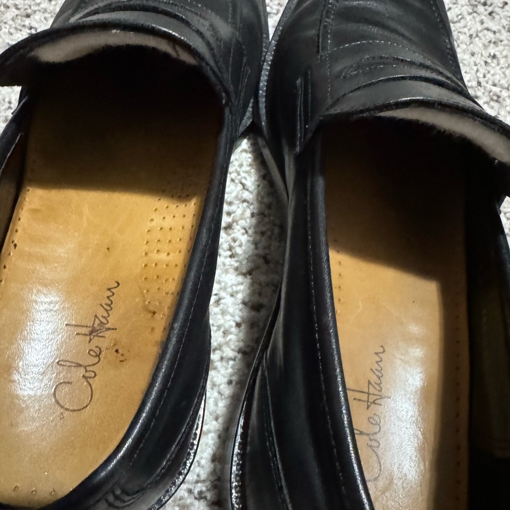 Cole Haan Men's Classic Modern Black Penny Loafer Size 9 - Picture 5 of 5